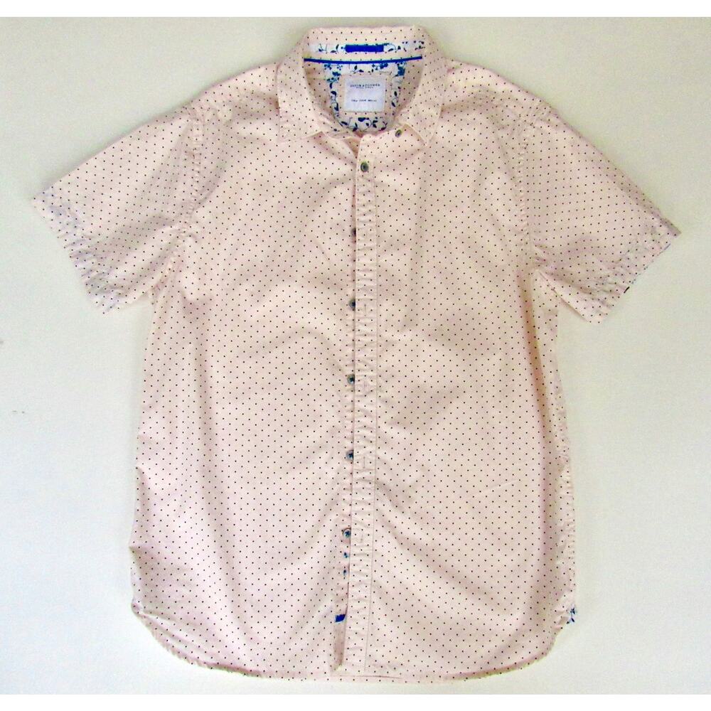 Denim & Flower Pink Button Down